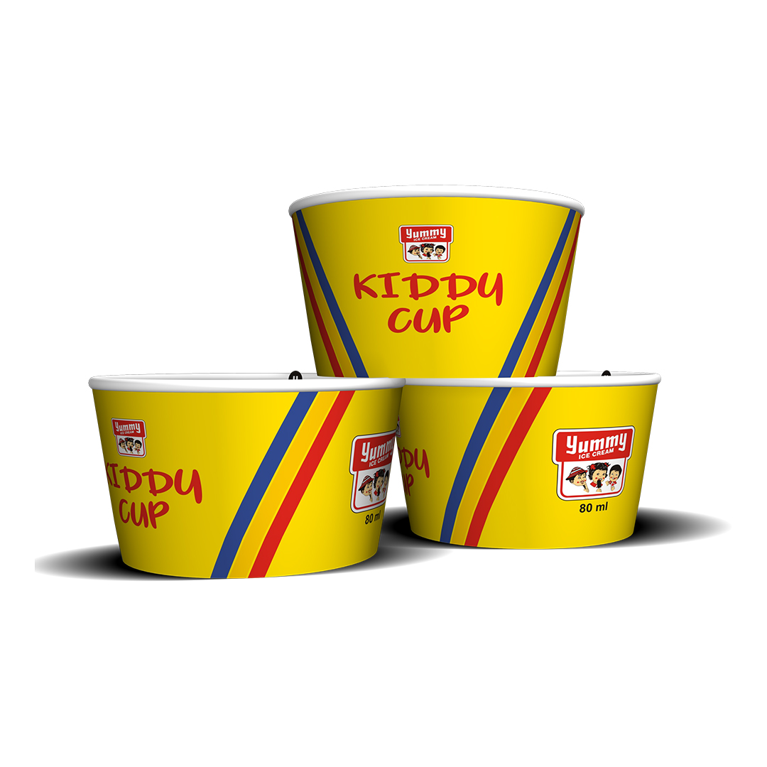 Kiddy Cup Orange Strawberry Pistachio Vanilla